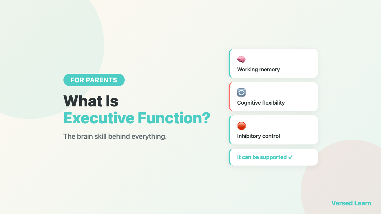 What Is Executive Function?