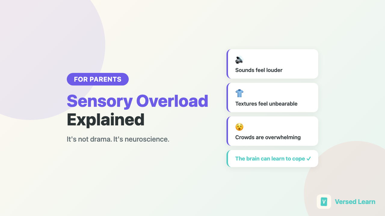 Sensory Overload Explained for Parents